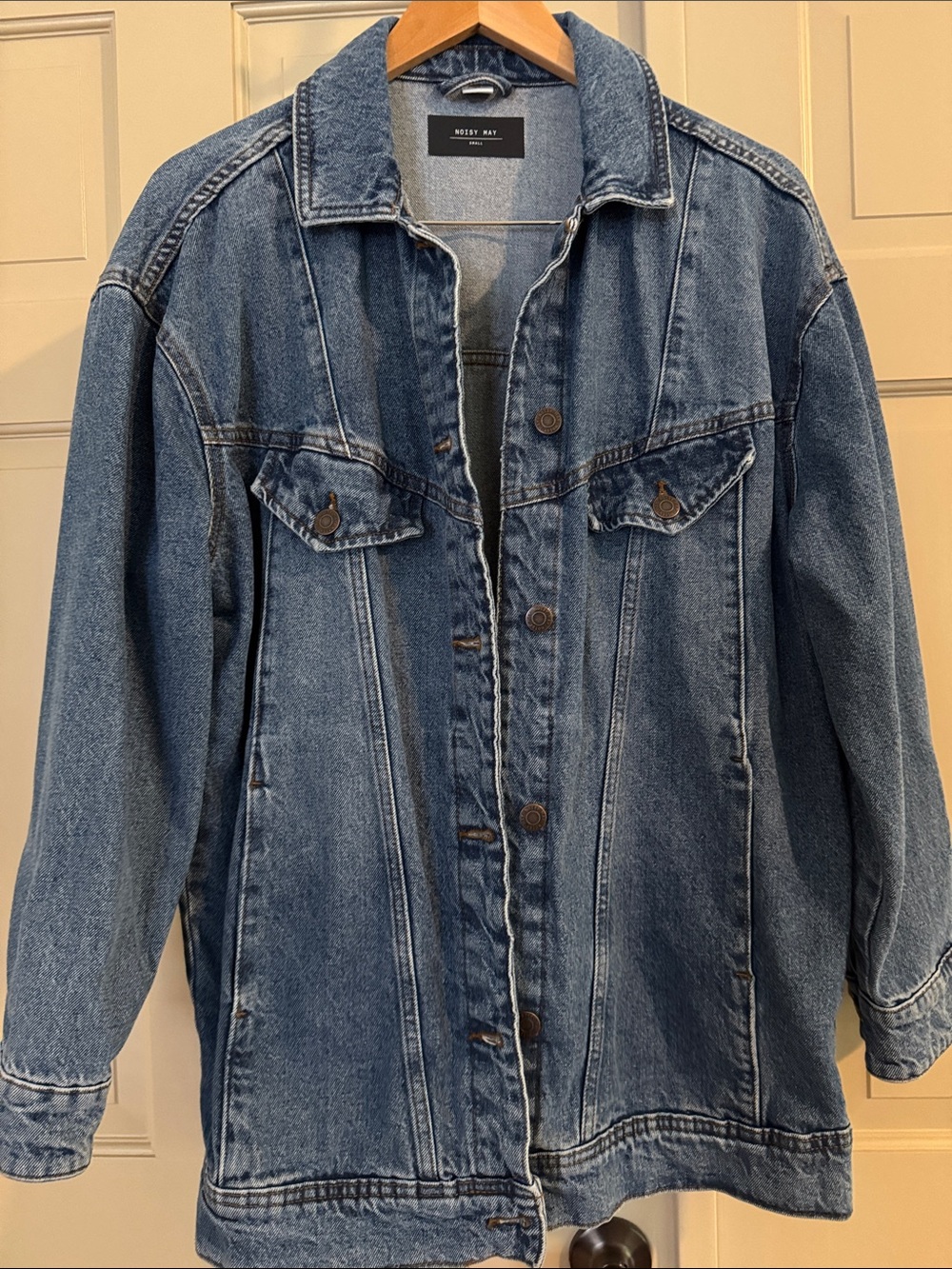 Noisy May Blue Denim Jean Jacket